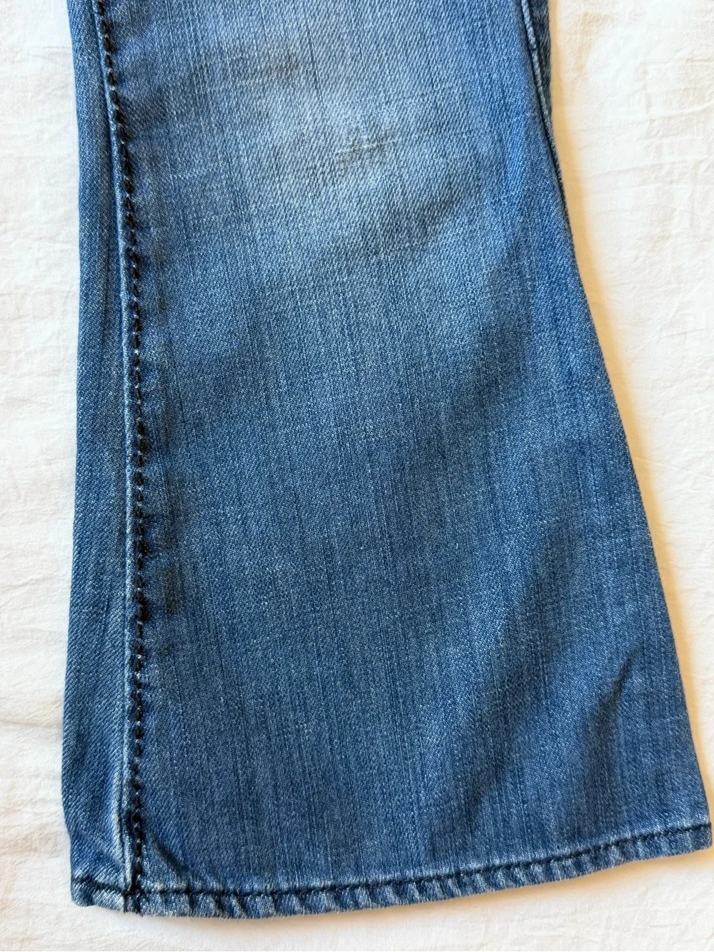 Vintage Baby Gap Flare Jeans Toddler 4Y Flap Pockets